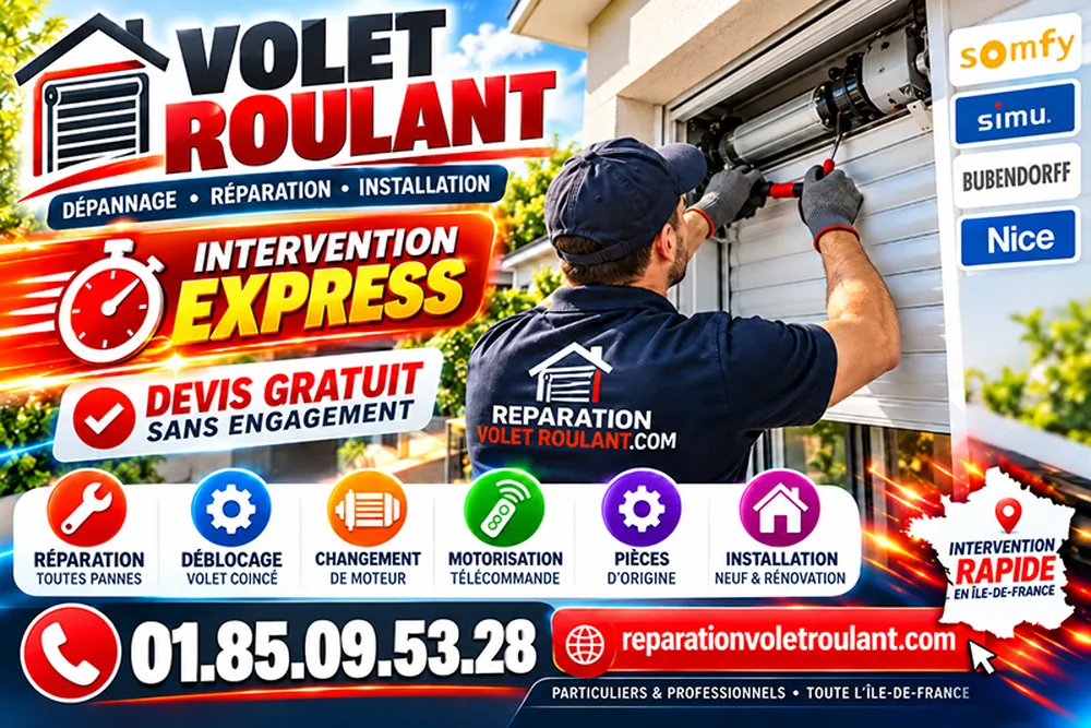 Réparation Volet Roulant Paris et Île-de-France Réparation Volet Roulant Paris et Île-de-France